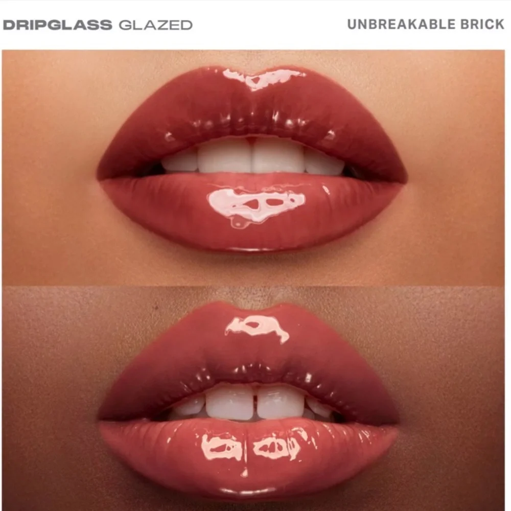 💎 Morphe Dripglass Glazed High Shine Lip Gloss in Unbreakable Brick New In Box